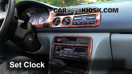 1997 Honda Accord LX 2.2L 4 Cyl. Sedan (4 Door) Clock Set Clock